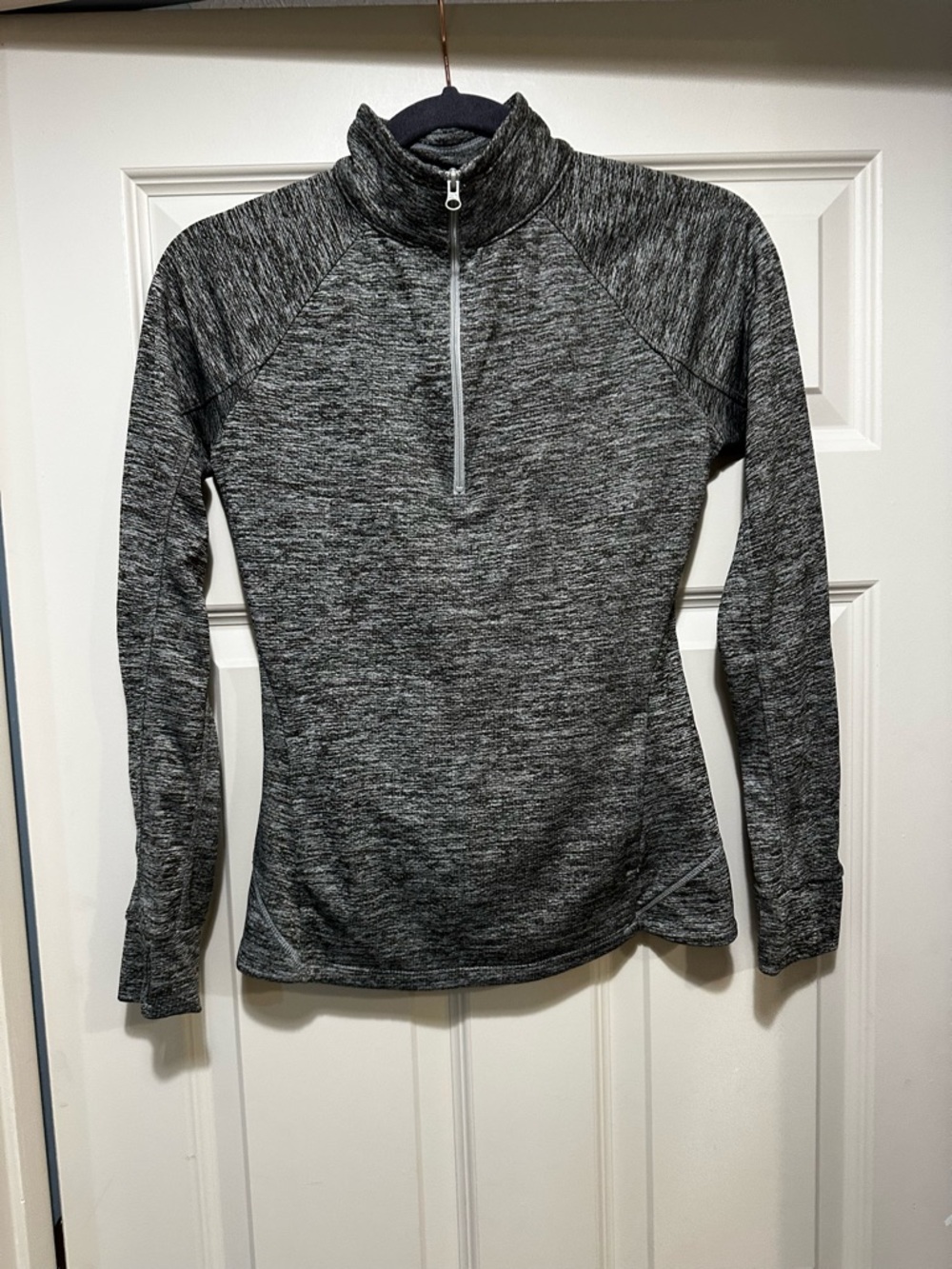 Women's Small Quarter Zip Athletic Long Sleeve Pullover